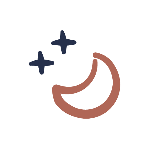 La Vita in Casa di riposo icona notte
